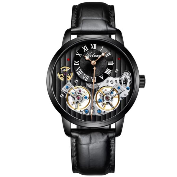Watch Double Tourbillon Automatic Mechanical Watch Men's Watch - Image 8