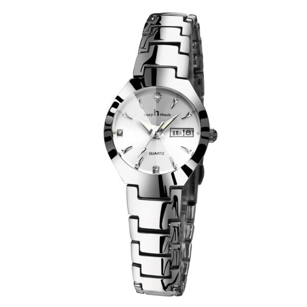 Luminous watch couple watch calendar quartz watch - Image 6