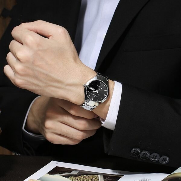 Luminous watch couple watch calendar quartz watch - Image 8