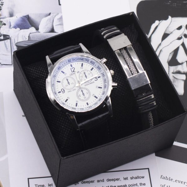 Blue Light Glass Wrist Watch Men New Watches - Image 7